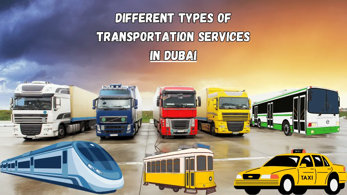 Transportation Services For Tourists in Dubai Banner Image