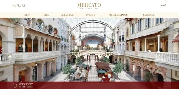 Mercato Shopping Mall In Dubai